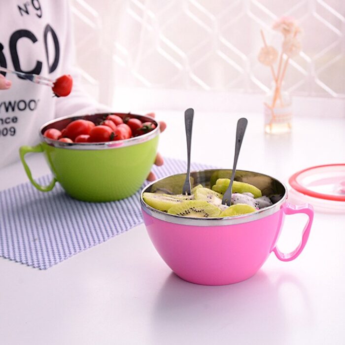 4Colors-Multifunction-Keep-Fresh-Bowl-16CM-Korean-Stainless-Steel-Instant-Food-Noodles-Bowl-With-Lid-Sealed