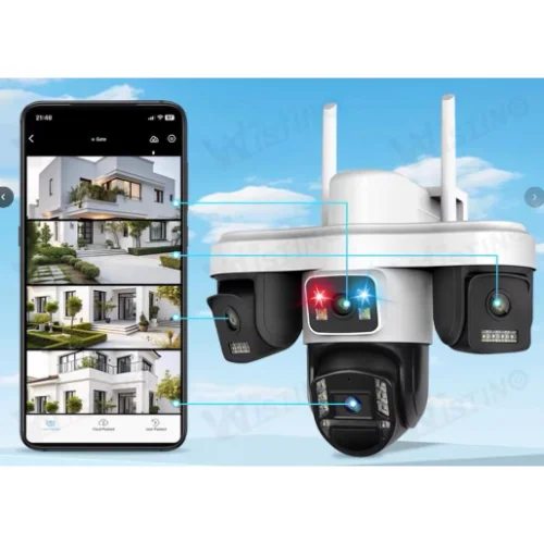 Solarna 4G kamera montirana na otvorenom prostoru