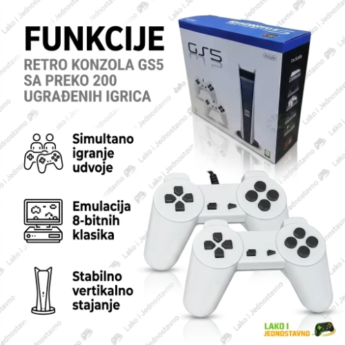 retro konzoola gs5