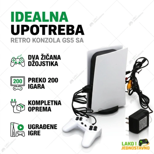 retro konzola sa preko 200 igrica