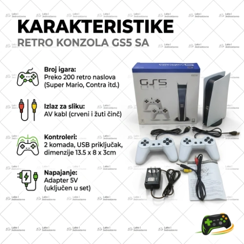 retro konzola