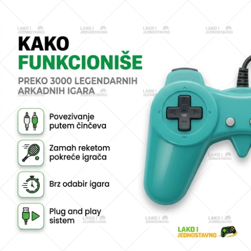 retro konzola