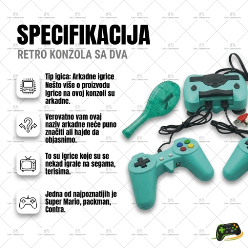 retro konzola
