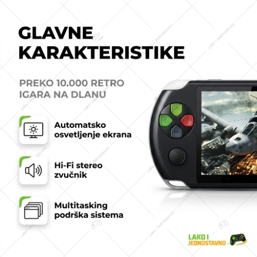 retro kkonzola sa 16gb i preko 10000 igrica