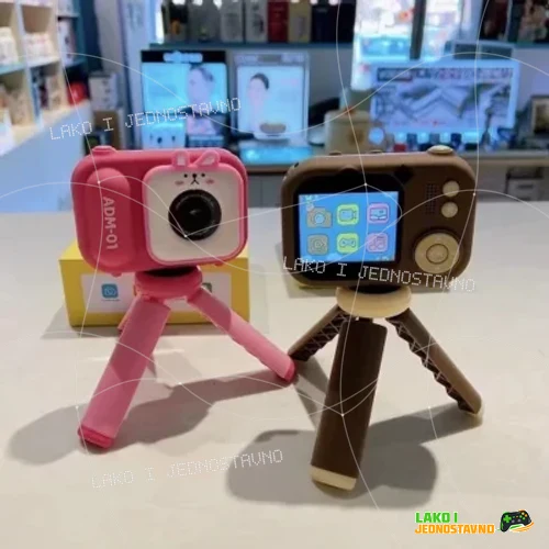 digitalni-digitalni-fotoaparat-za-decu-sa-mini-stativom digitalni Digitalni fotoaparat za decu sa mini stativom