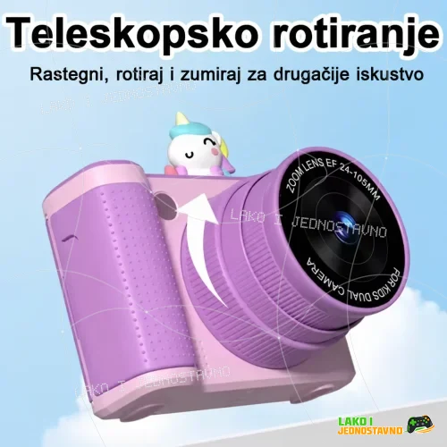 digitalni-fotoaparat-za-decu-sa-ekranom-od-2 digitalni Digitalni fotoaparat za decu ekran 180° i