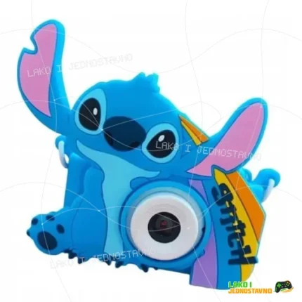 Digitalni fotoaparat za decu Stitch sa selfi kamerom
