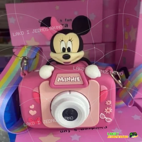 rozi-fotoaparat-za-decu-mini-maus-sa-glavnom Rozi fotoaparat za decu Mini Maus sa glavnom