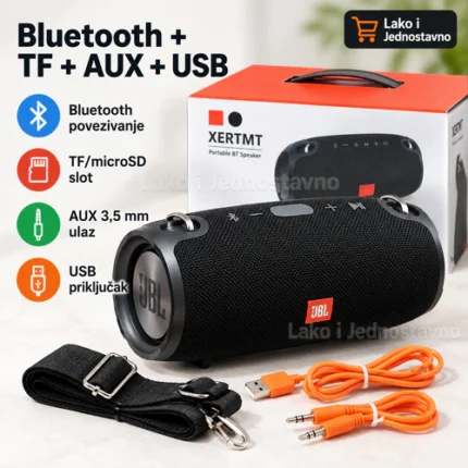 Bluetooth zvučnik sa Bluetooth, TF, AUX i USB povezivanjem