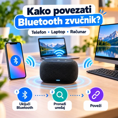 kako povezati bluetooth zvučnik