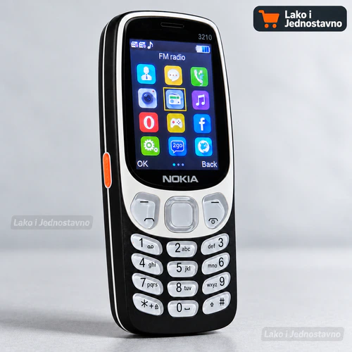 nokia-3210-telefon-sa-tastaturom Nokia 3210 mobilni telefon sa fizičkom tastaturom i ekranom od 2.4 inča